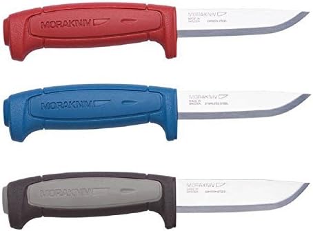 Bundle - 3 Items: Morakniv Craft Basic 511 Carbon Steel Knife, Morakniv Craft Basic 546 Stainless Steel Knife, and Morakniv Craft Robust Carbon Steel Knife by Morakniv