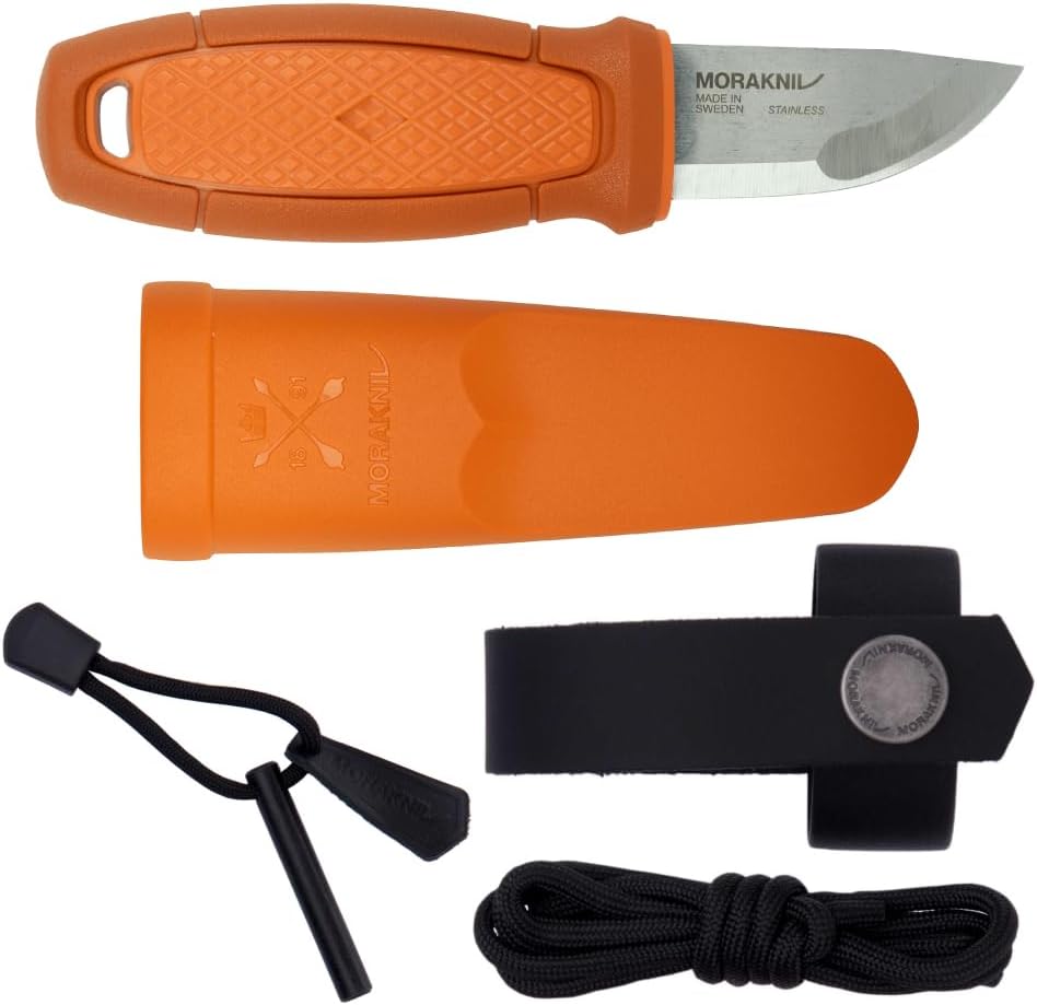 Morakniv 13526 Eldris with Fire Kit Burnt Orange, 15-Display 1Pc/Box, Multi, Standard