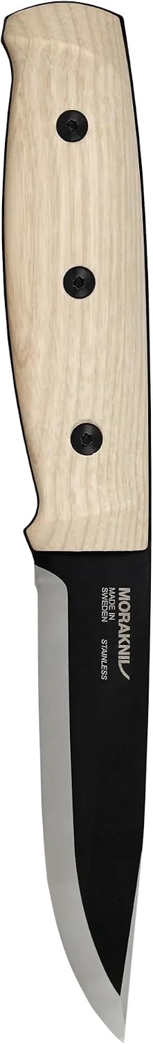 Morakniv Ashwood Lok-Messer, Unisex-Adult, Schwarz (Schwarz), Einheitsgröße