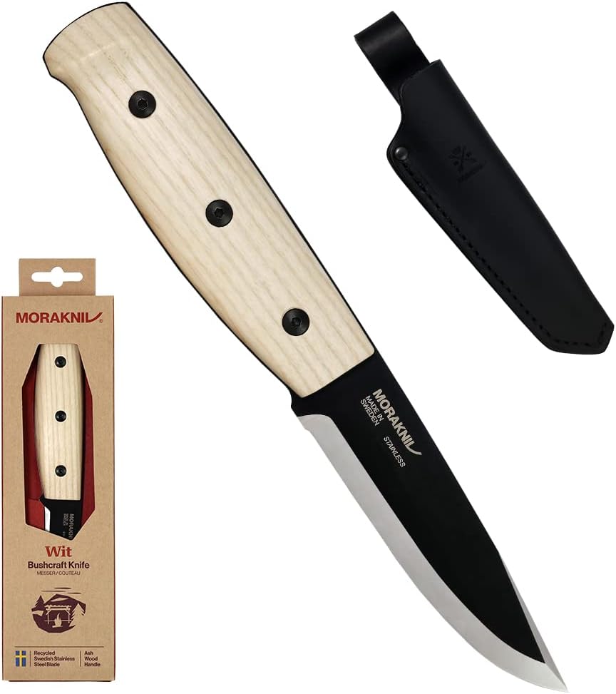 Morakniv Ashwood Wit Messer, Unisex, Erwachsene, Orange (Orange), Einheitsgröße