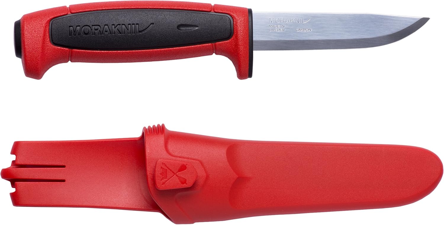 Morakniv BASIC 511 MORA 125 Year Anniversery Carbon Steel Red&Black NZ-51A-CS-25