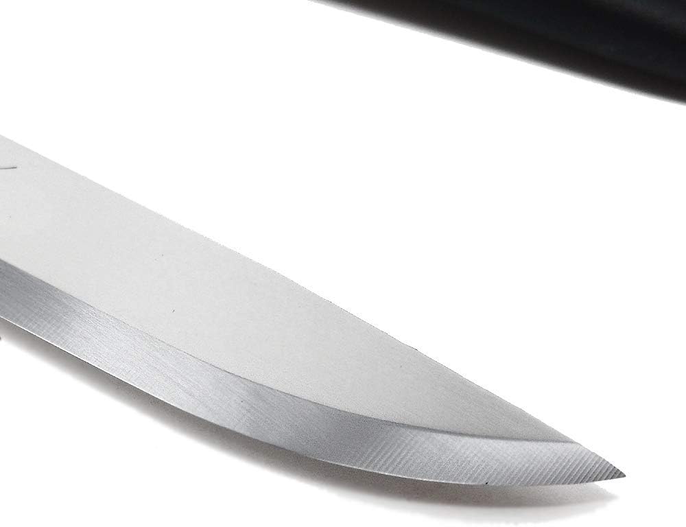 Morakniv Basic 511 schwarz/Oliv, Freizeitmesser Gürtelmesser aus Carbonstahl mit Kunststoffscheide — Ansicht 3