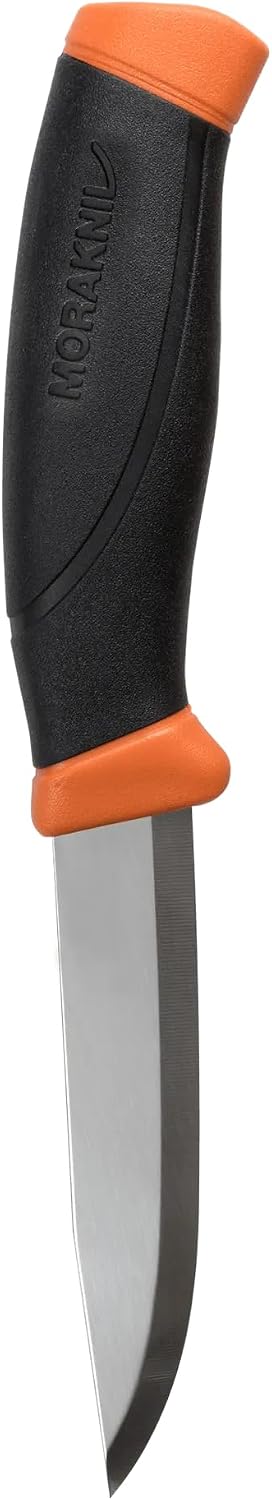 Morakniv Companion Sandvik Edelstahlmesser mit fester Klinge und Scheide, 10,4 cm — Ansicht 2