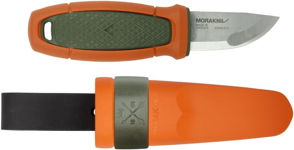 Morakniv® Eldris with Belt Loop (S) Olive Green/Burnt Orange