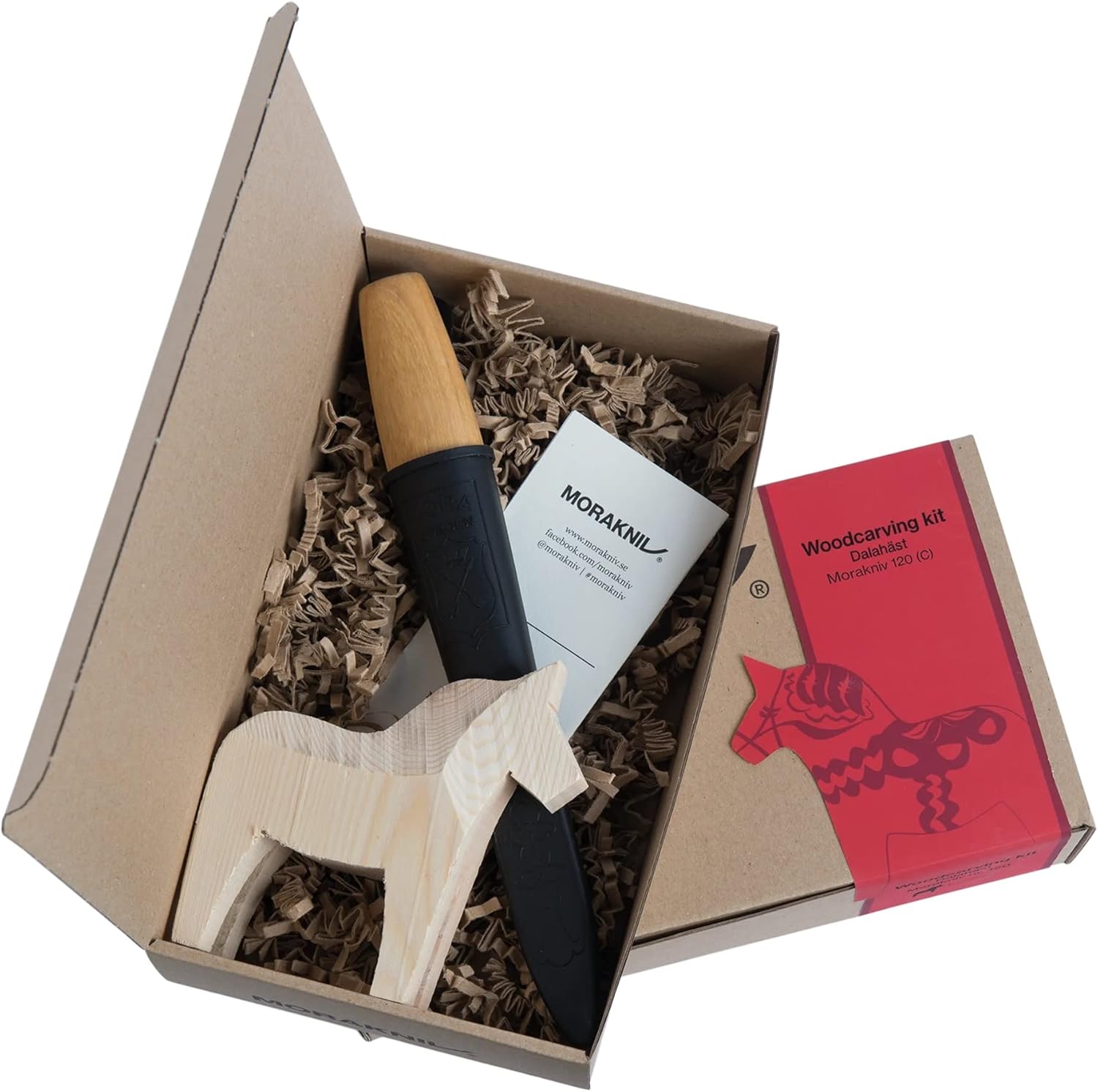 Morakniv Größen-Set mit Messer und Pferd, Uni, mehrfarbig, Einheitsgröße