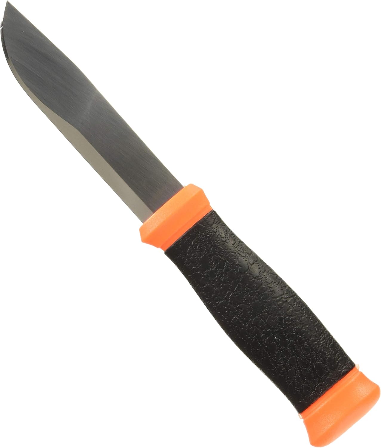 Morakniv Gürtelmesser 2000 Orange, rostfreier Stahl, orange/schwarzer Kunststoff-Griff, Kunststoff-Scheide