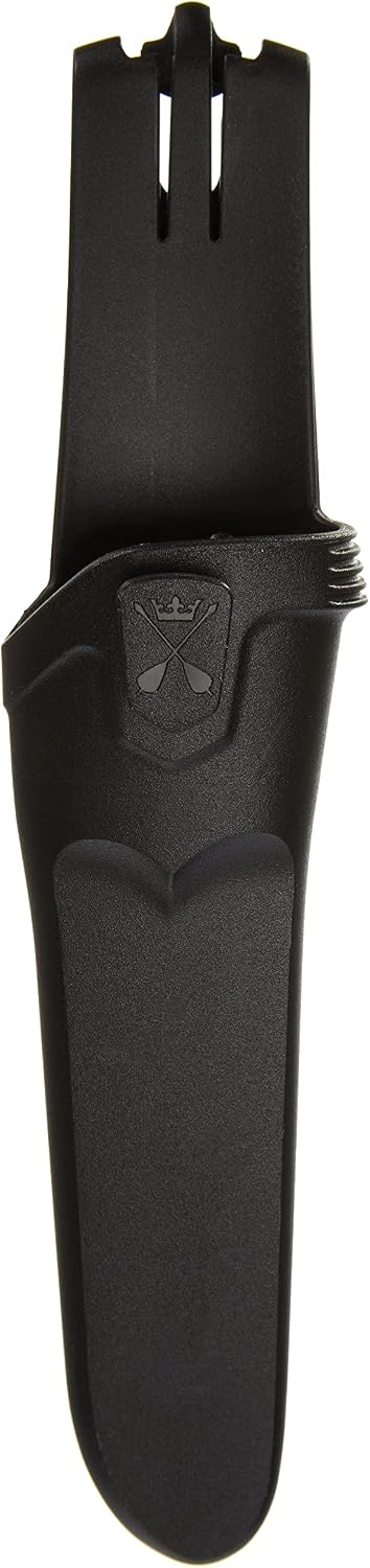 Morakniv Gürtelmesser - BASIC 511 - Carbonstahl Klinge - nicht rostfrei - roter Kunststoffgriff - Kunststoff Scheide (Packung mit 2) — Ansicht 3