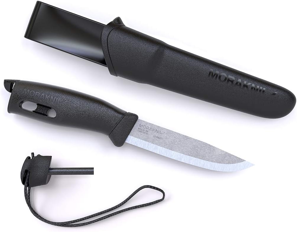 Morakniv Gürtelmesser Companion Spark schwarz