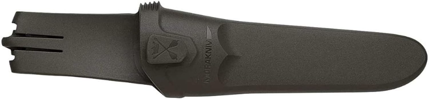 Morakniv Gürtelmesser Pro S - rostfreier Stahl - TPE Griff - blaue Kunststoffeinlage - Fingerschutz - Kunststoffscheide, grau — Ansicht 2