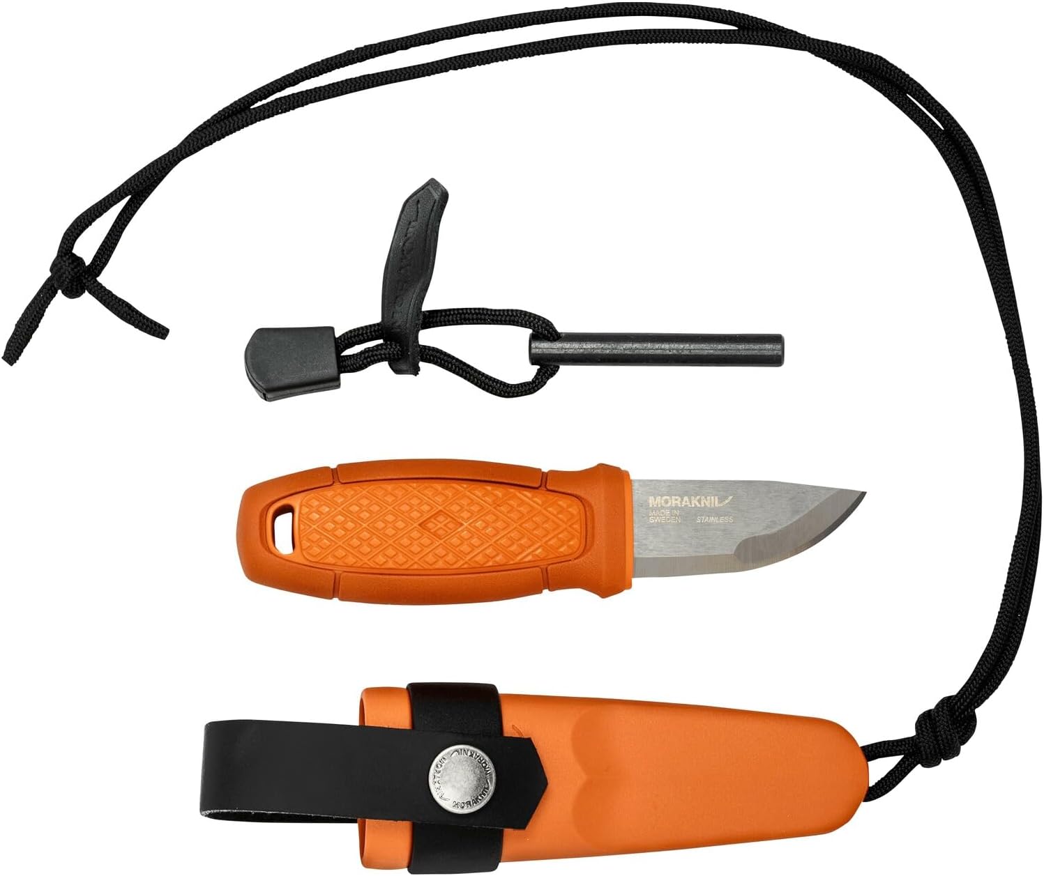 Morakniv Handgelenk-Set ELDRIS und FIRE STARTER, Burnst Orange — Ansicht 2
