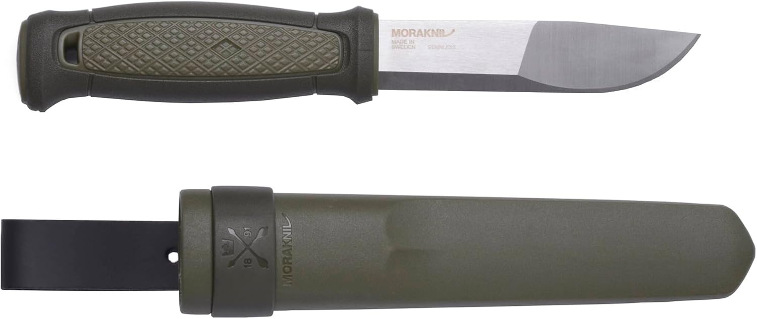 Morakniv Helikon-Tex Kansbol -Stainless Steel- Olive Green