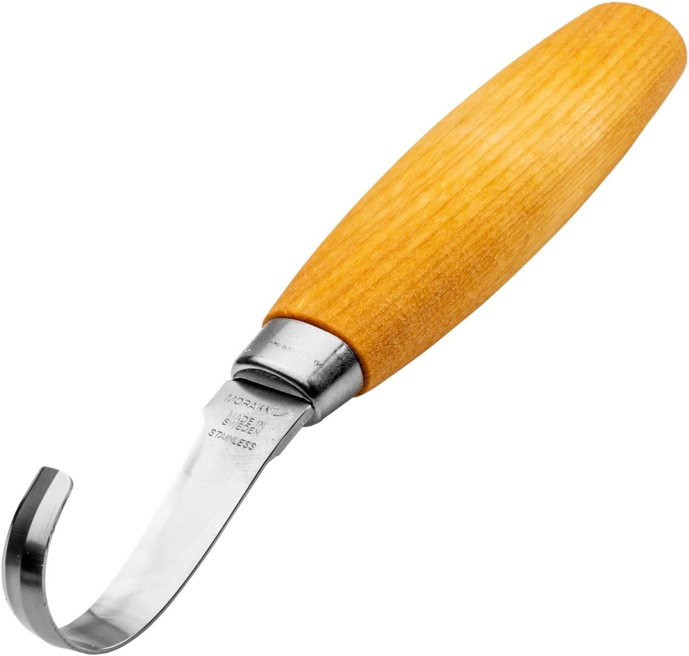 Morakniv Hook Knife 164 Right Schälmesser mit Birkenholzgriff M-13443