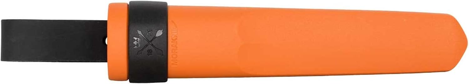 Morakniv Kansbol Gürtelmesser in Burnt orange aus rostfreiem 12C27 Stahl mit Multi-Mount-Kit — Ansicht 4