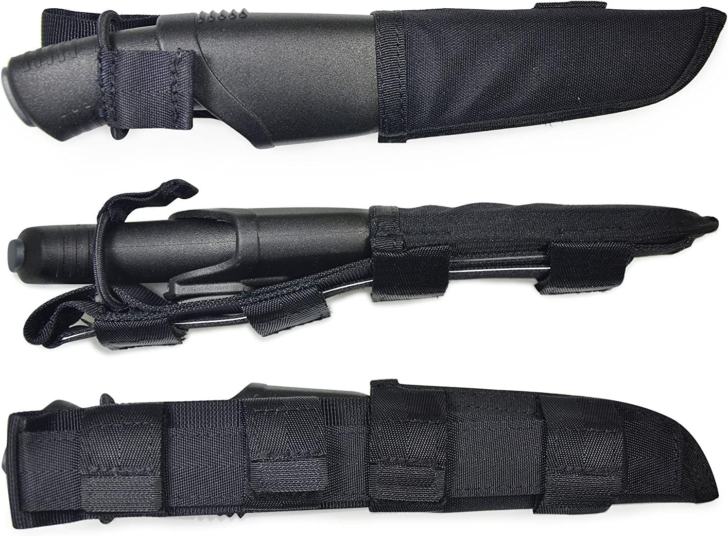 Morakniv Messer Mora Gürtelmesser Bushcraft Black SRT, Mehrfarbig, One Size, 1010284310 — Ansicht 4