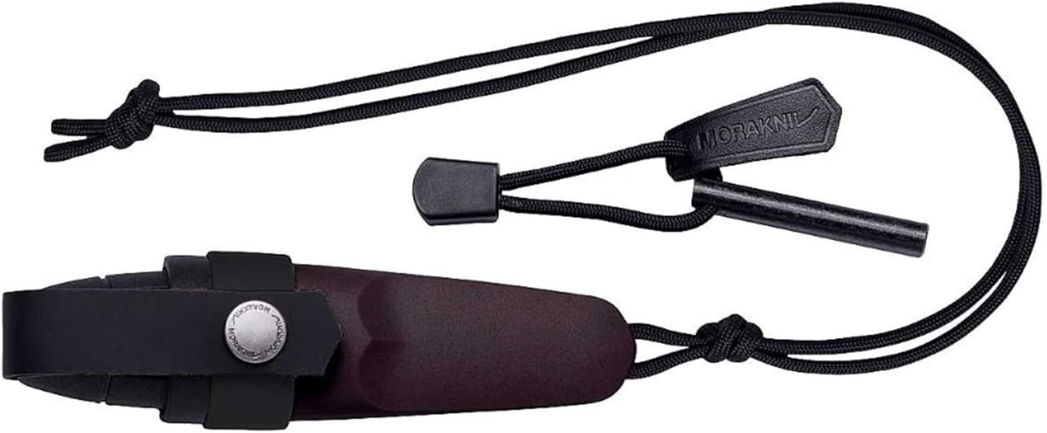 Morakniv mit Schwarzem Kunststoffgriff Eldris Neck Knife, Schwarz, One Size — Ansicht 2