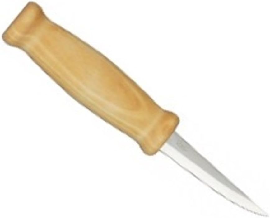 Morakniv Werkzeug Kerbschnitzmesser geölter Birkenholzgriff 3-lagig Gesamtlänge: 20.3 cm, 138308