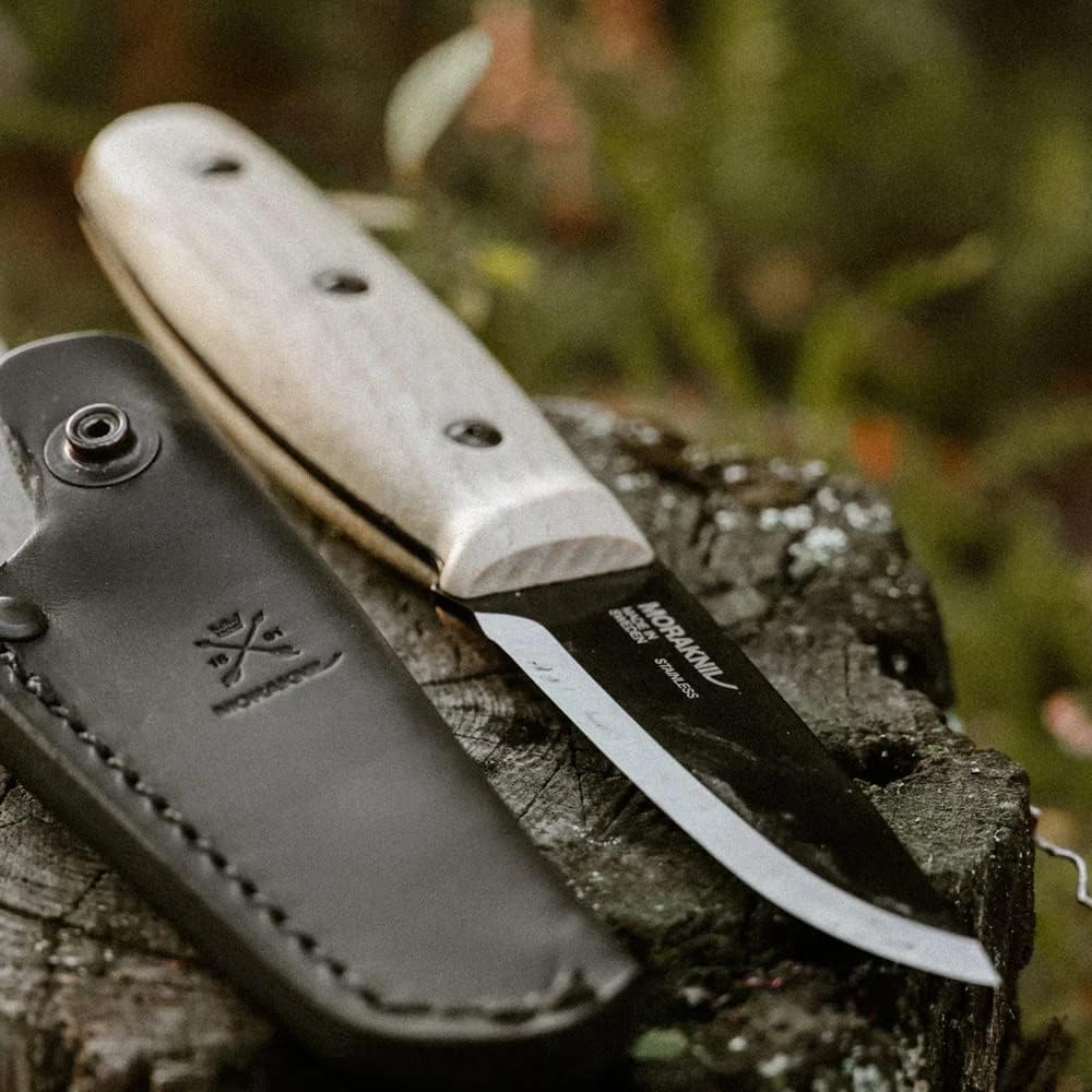 Nóż bushcraft Morakniv Finn BlackBlade Ash Wood stal nierdzewna — Ansicht 6