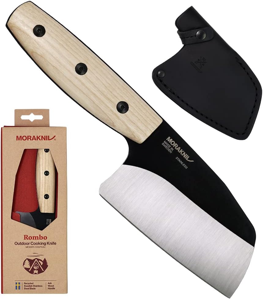 Nóż tasak Morakniv Rombo BlackBlade Ash Wood stal nierdzewna